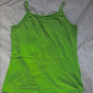 y2k green tank top